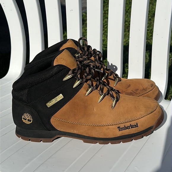 Timberland Men's Euro Sprint Mid Hiker Boots Men’s Size 11.5 - Picture 3 of 16